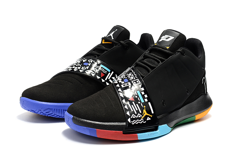 Jordan CP3 XI Black Colorful Shoes